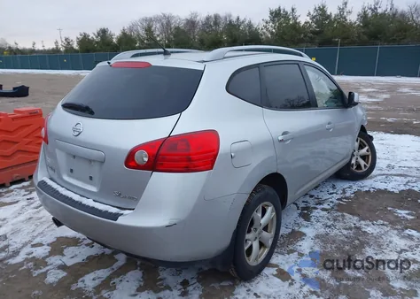 2008 Nissan Rogue Sl from USA, damaged, VIN JN8AS58VX8W104438